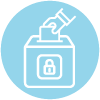 Ballot Drop Box Icon