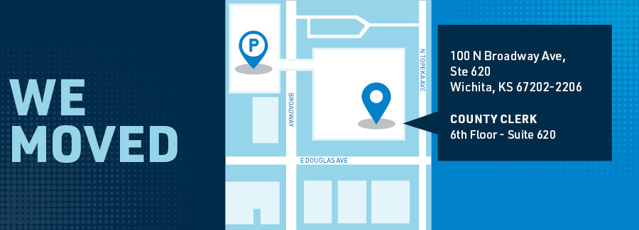 we moved to 100 N Broadway Suite 620 Wichita, KS 67202