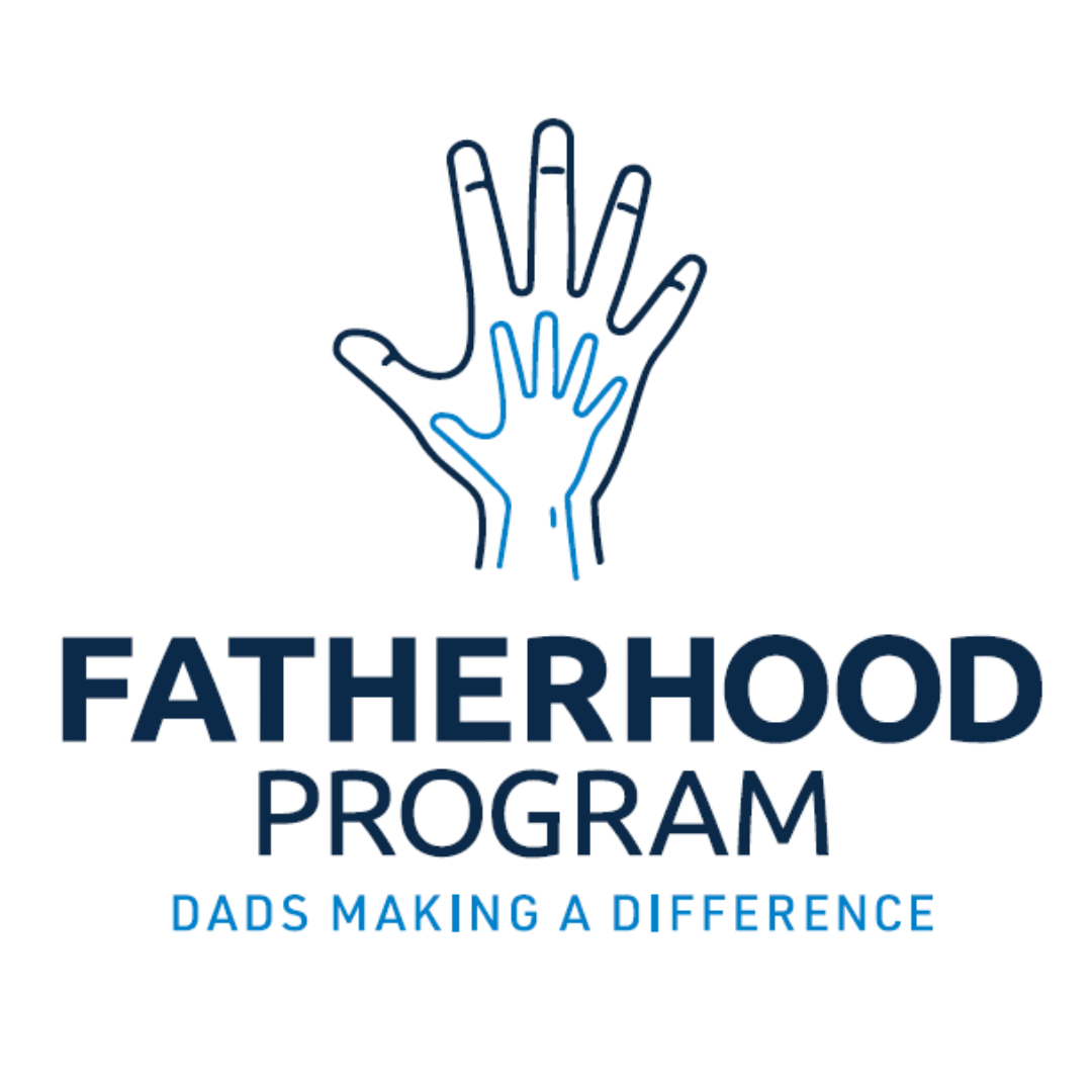 Decorative: Fatherhood Program Icon (A big hand and little hand)