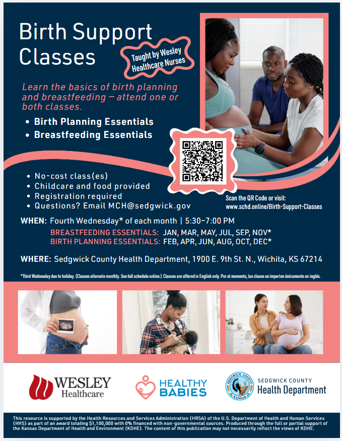 Birth Support Flyer - English