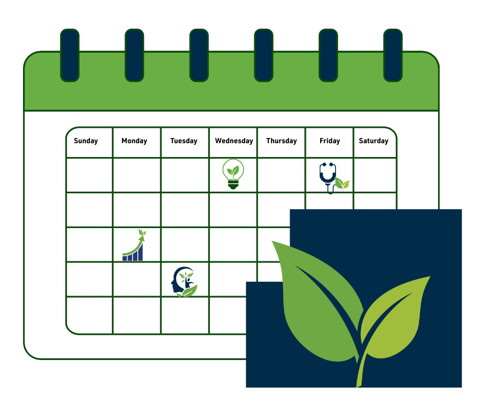 Decorative CHIP calendar icon